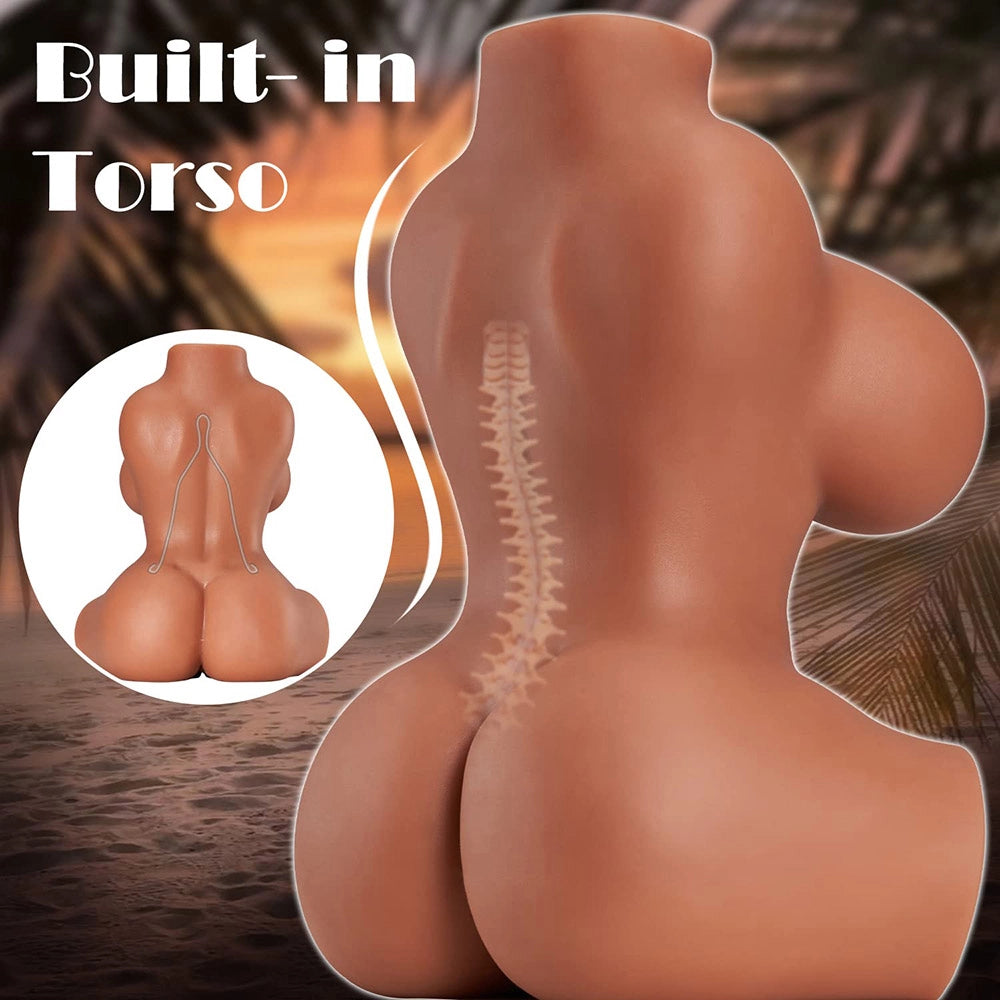 Alika-5.9LB Brown-Skin Female Sex Torso