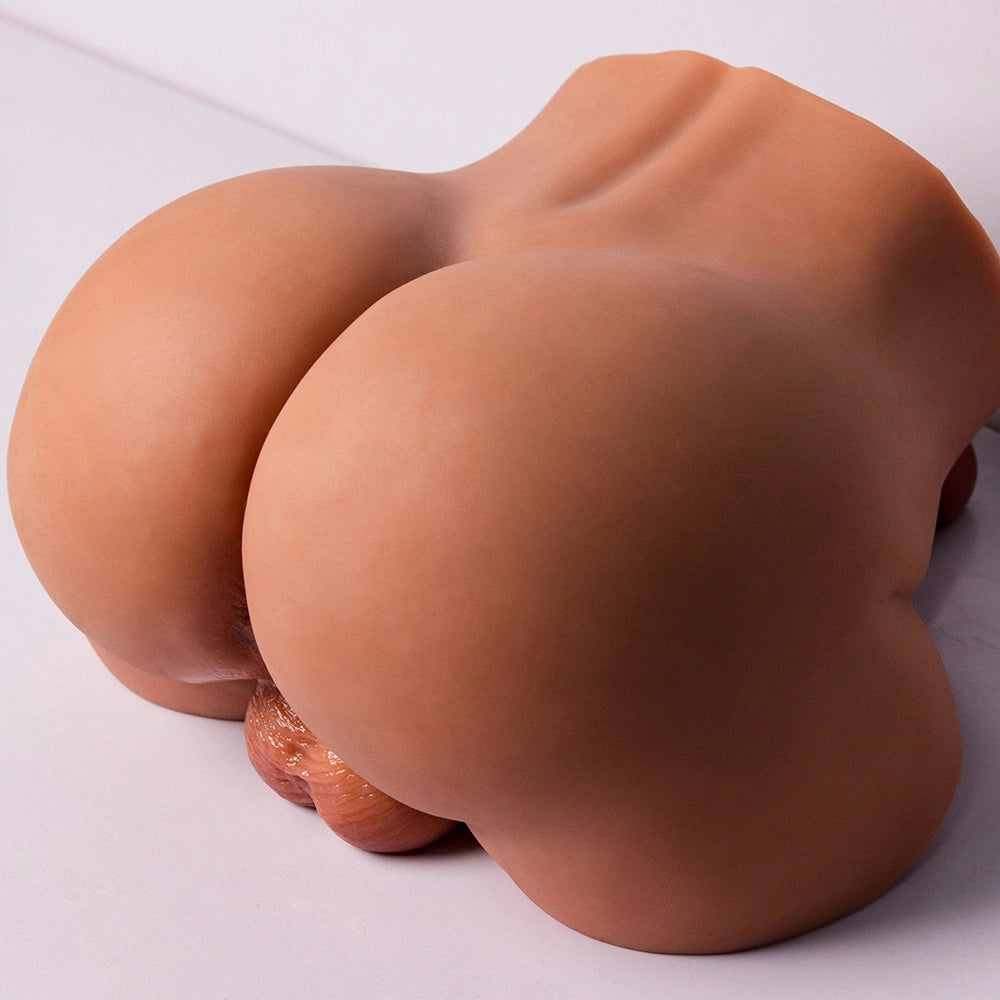 Gohya-9.7Lb Big Ass Male Sex Torso with 6.7" x 1.9" Thick Dildo