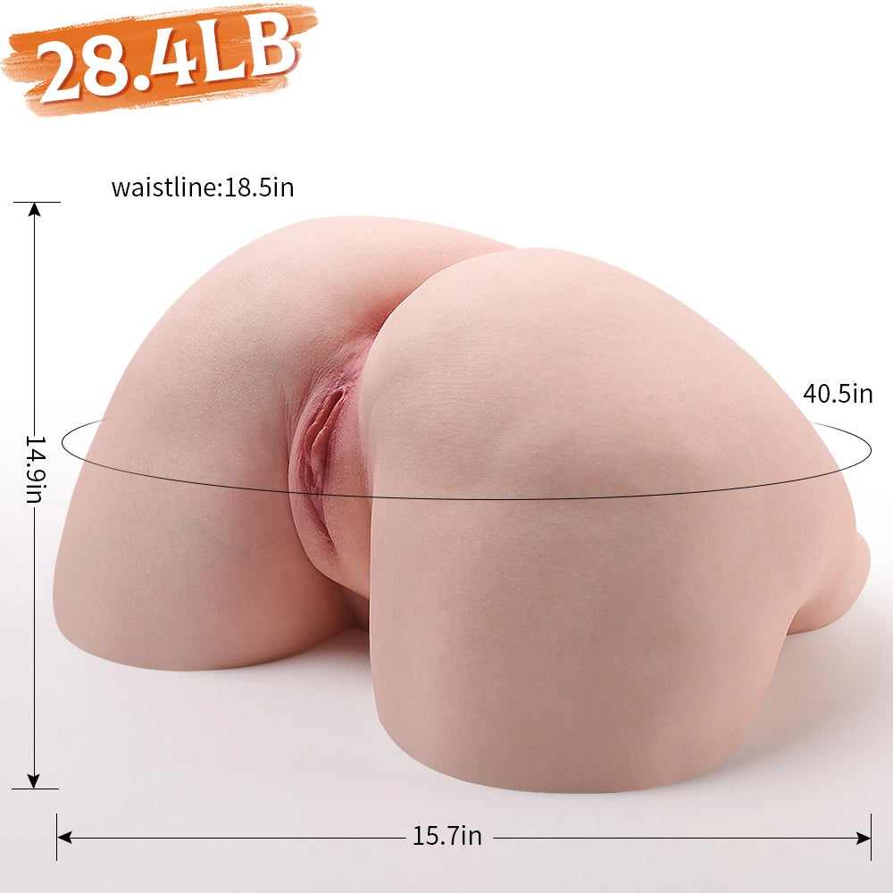 Linda-28.4LB Liquid Silicone Big Ass Sex Torso