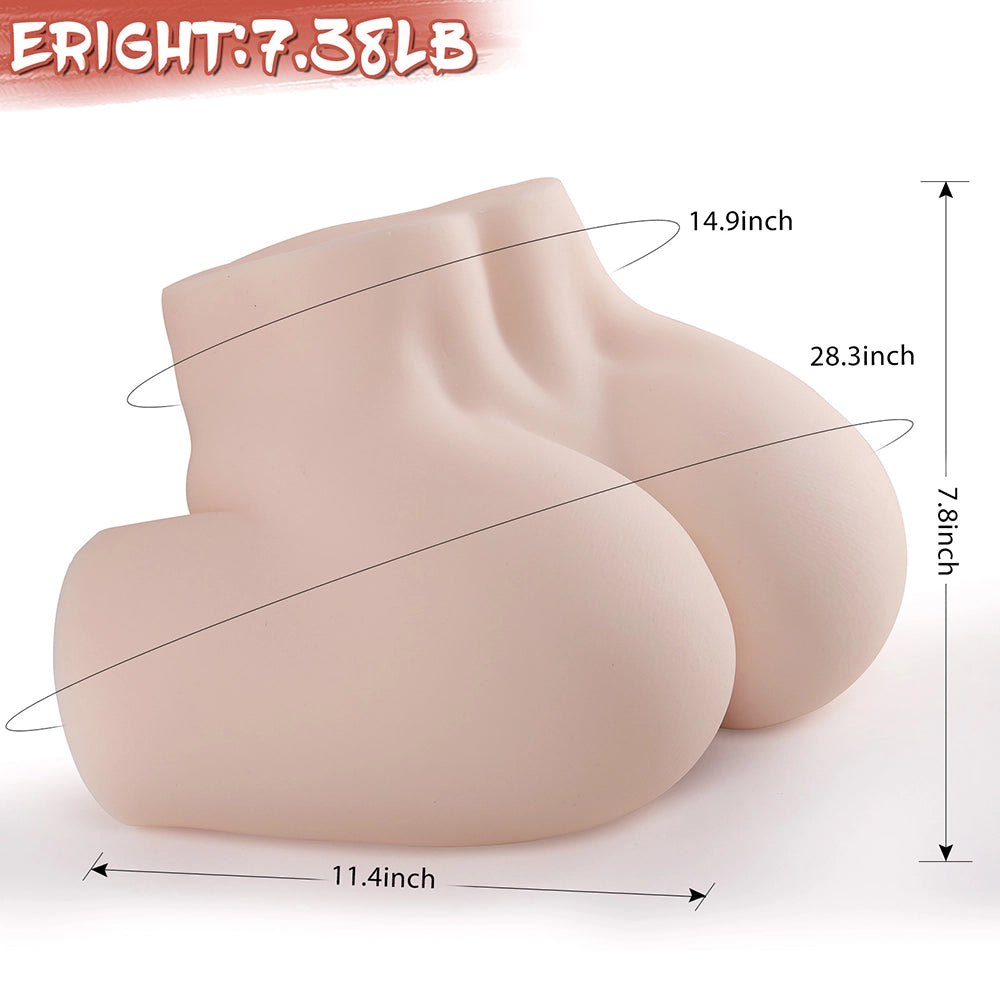 Sara-7.38LB Super Soft Liquid Jelly Small Ass Torso